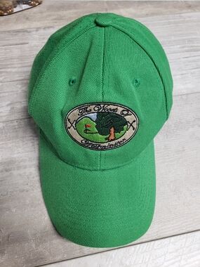 The Woods of Westminster Golf Club Hat Green Embroidered Baseball Cap